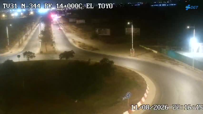 Cámara Almería Acceso N-344 Km 14,0