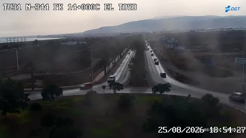 Cámara Almería Acceso N-344 Km 14,0