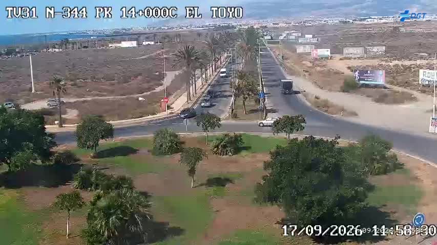 Cámara Almería Acceso N-344 Km 14,0