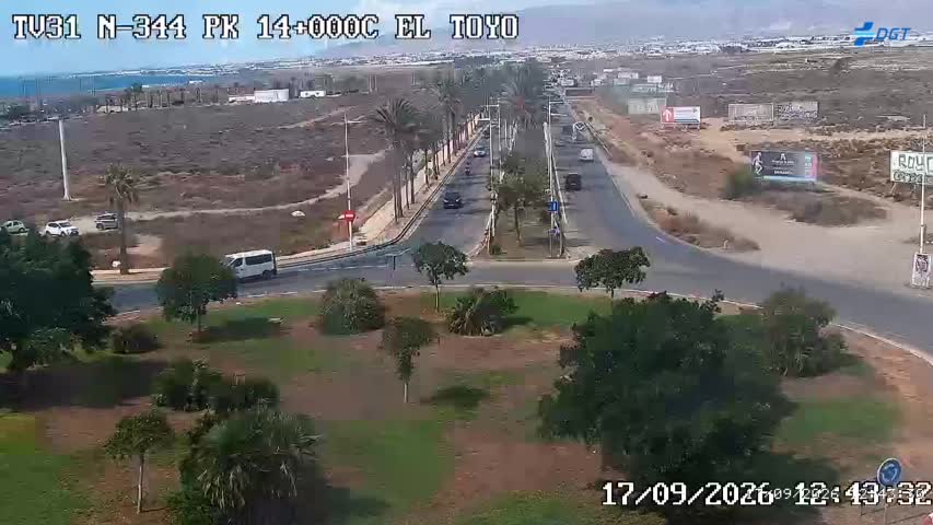 Cámara Almería Acceso N-344 Km 14,0