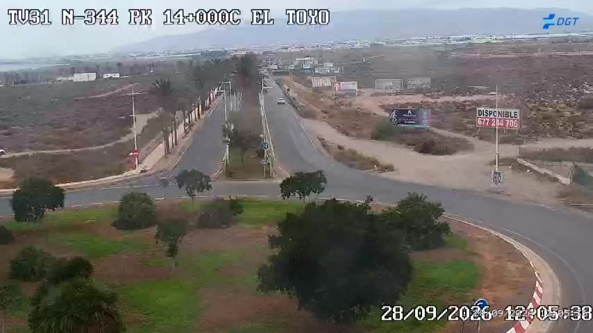 Cámara Almería Acceso N-344 Km 14,0
