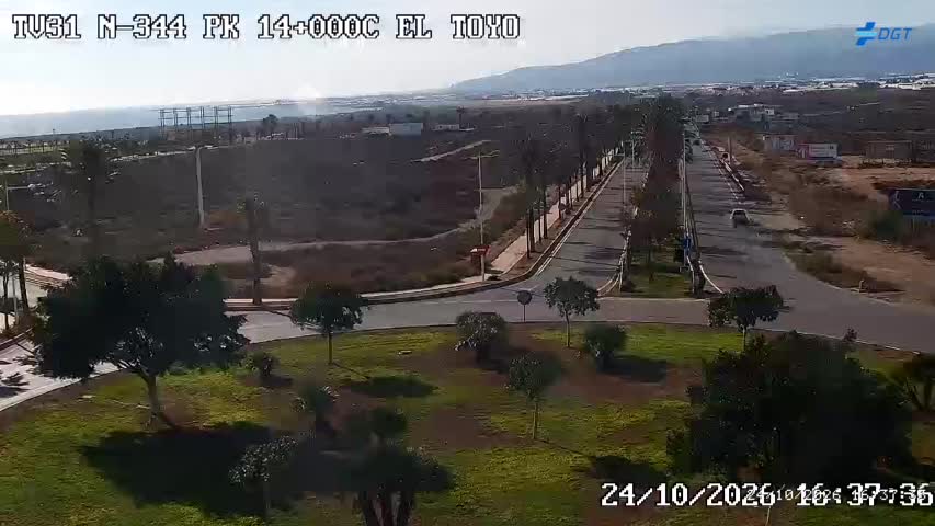 Cámara Almería Acceso N-344 Km 14,0