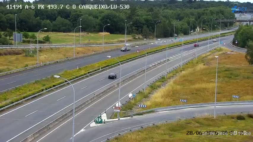Cámara A-6 Provincia de Lugo KM 493,7