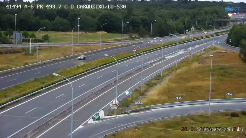 Cámara A-6 Provincia de Lugo KM 493,7