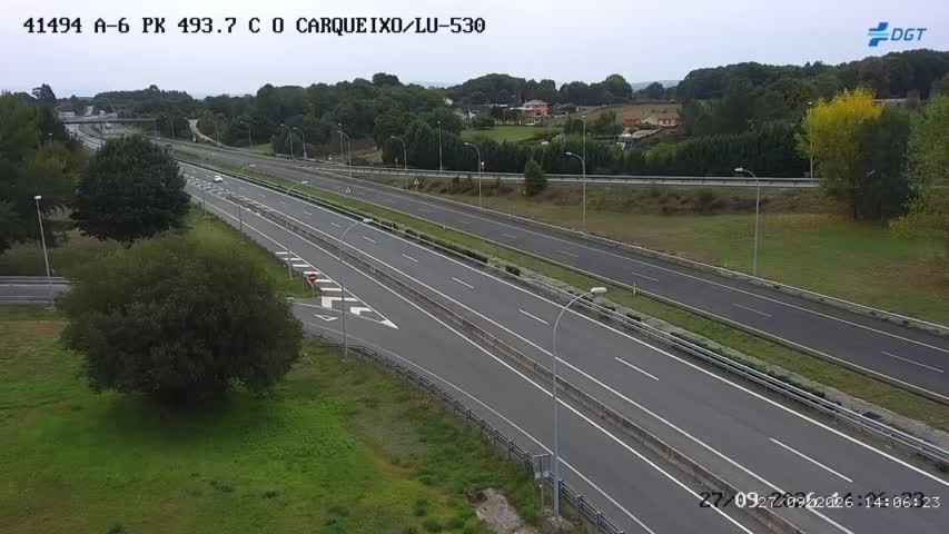 Cámara A-6 Provincia de Lugo KM 493,7