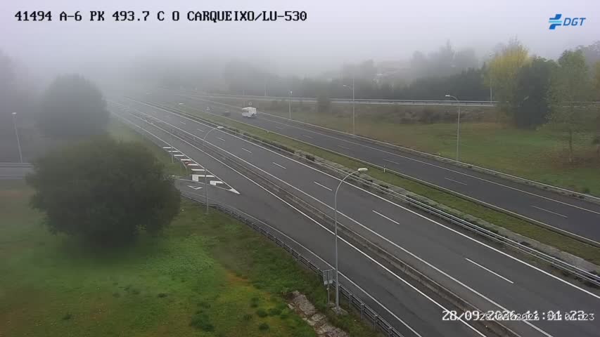 Cámara A-6 Provincia de Lugo KM 493,7