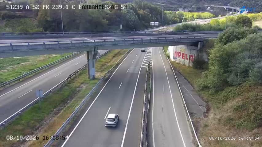 Cámara de tráfico en la A-52, km 239.1