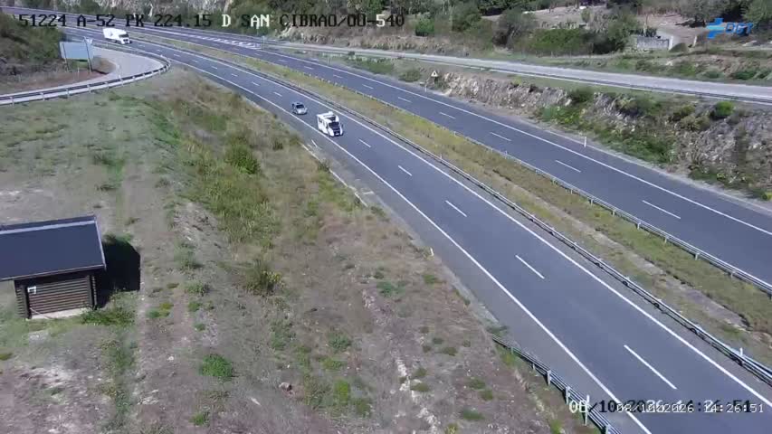 Cámara de tráfico en la A-52, km 224.0