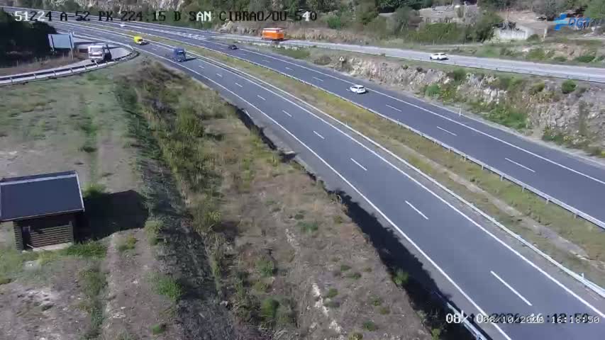 Cámara de tráfico en la A-52, km 224.0