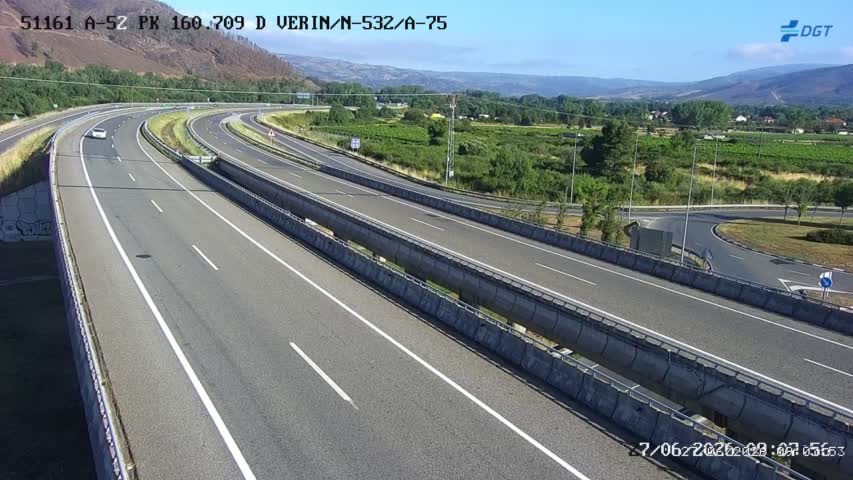Cámara Ourense A-52 Km 160,7