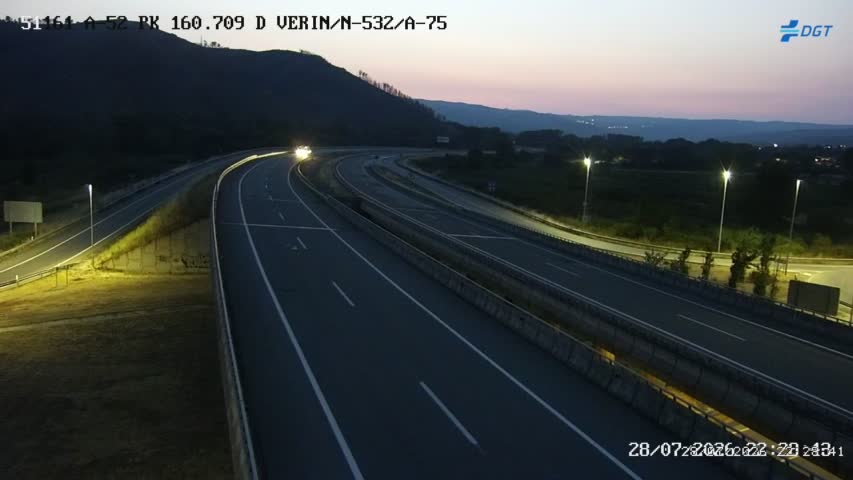 Cámara Ourense A-52 Km 160,7