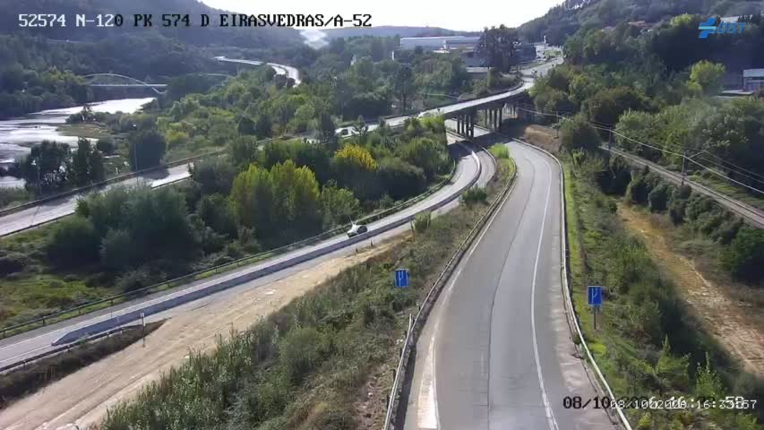 Cámara de tráfico en la N-120, km 574.0