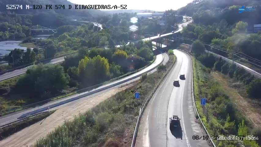 Cámara de tráfico en la N-120, km 574.0
