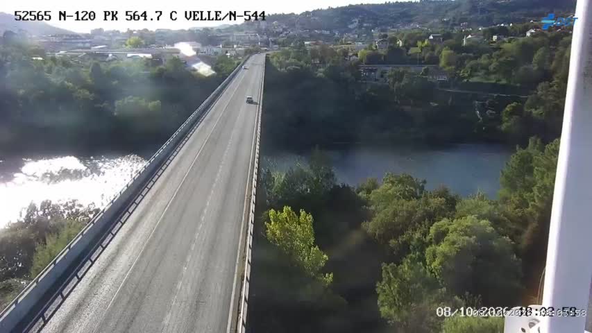 Cámara de tráfico en la N-120, km 564.71