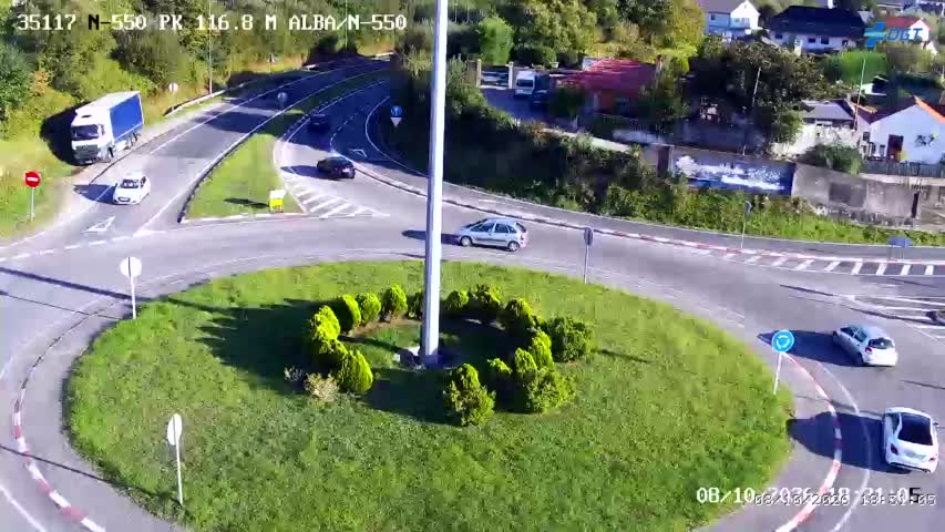Cámara de tráfico en la N-550, km 116.8