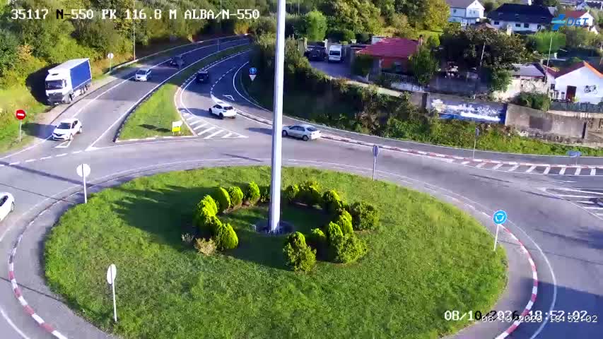 Cámara de tráfico en la N-550, km 116.8