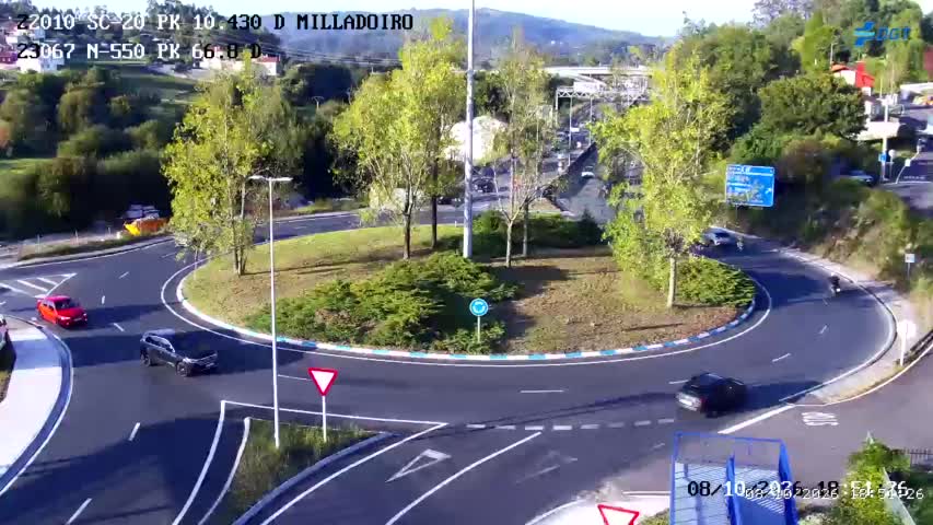 Cámara de tráfico en la N-550, km 66.8