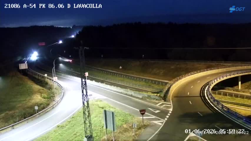 Coruña, A — A-54 km 86
