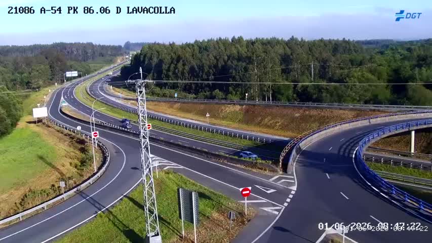 Coruña, A — A-54 km 86