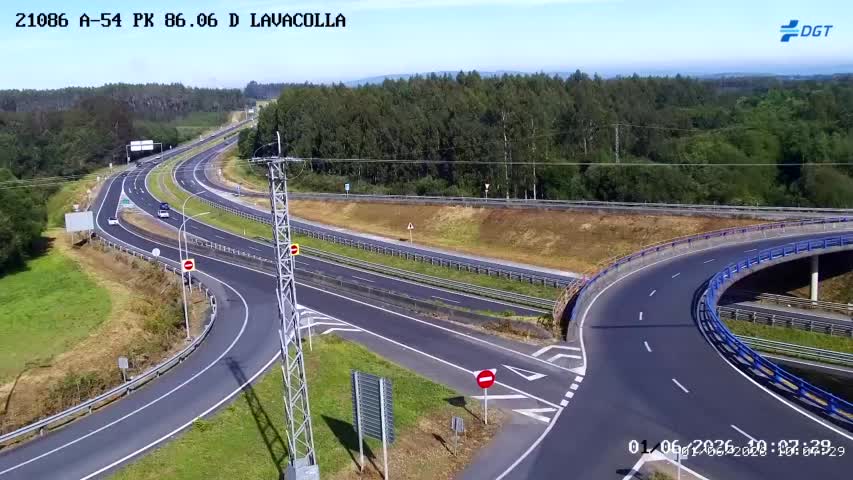 Coruña, A — A-54 km 86