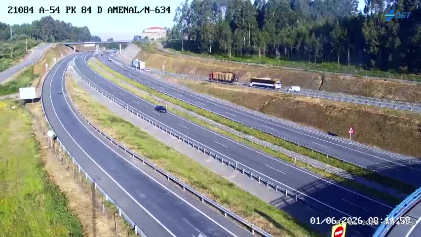 Coruña, A — A-54 km 84