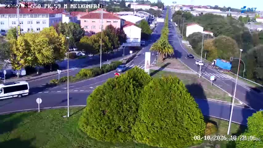 Cámara de tráfico en la N-550, km 59.0