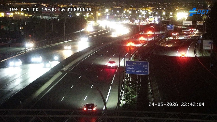 Madrid — A-1 km 14
