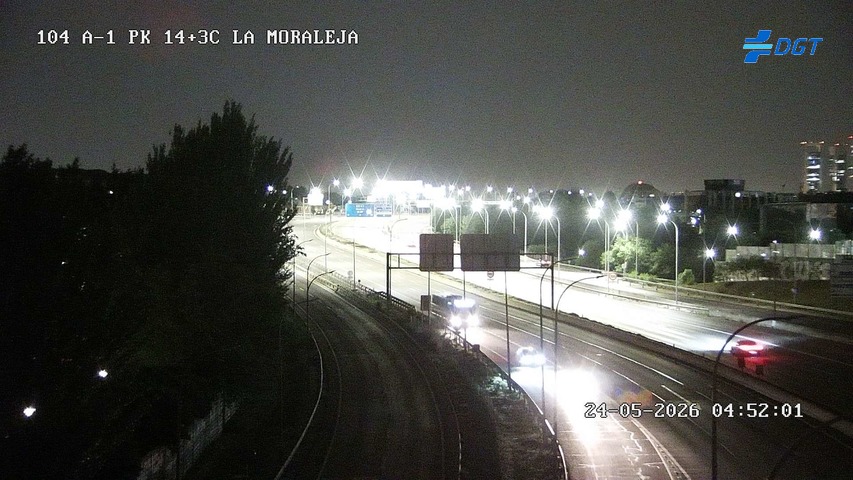 Madrid — A-1 km 14