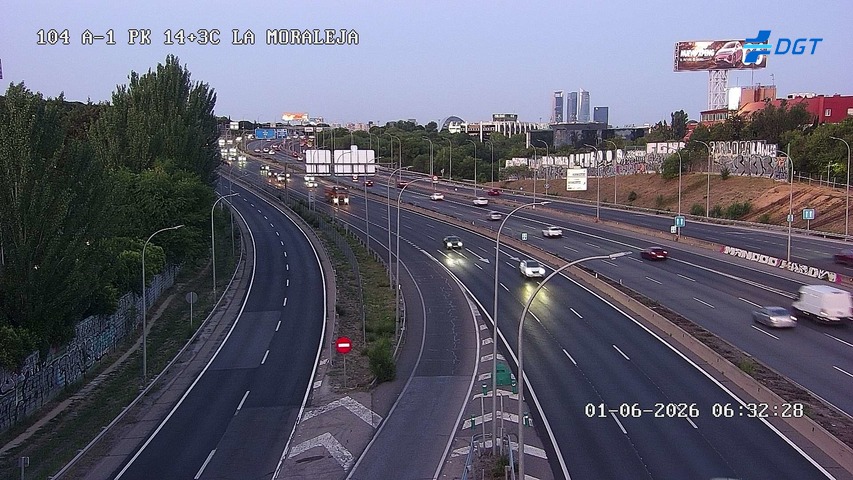 Madrid — A-1 km 14