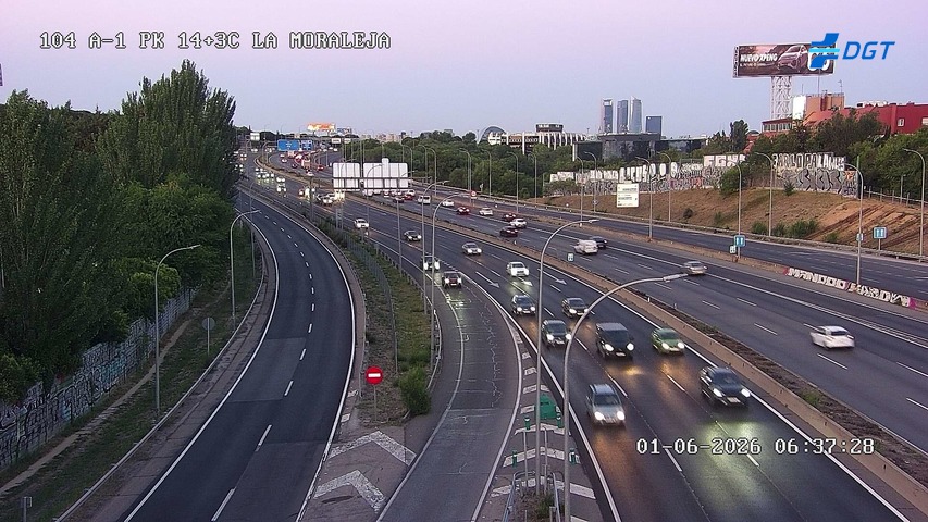 Madrid — A-1 km 14