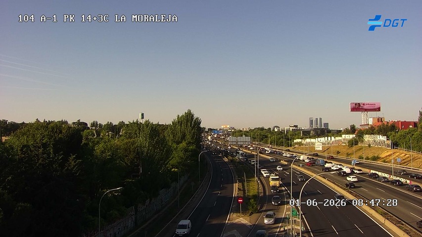 Madrid — A-1 km 14