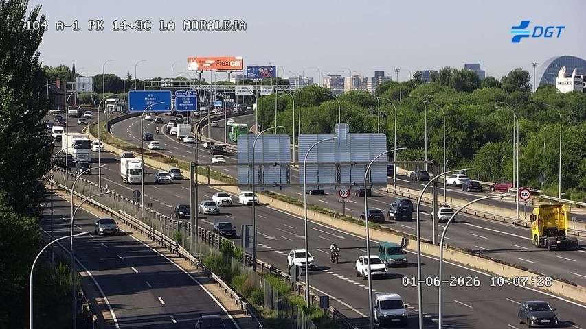 Madrid — A-1 km 14