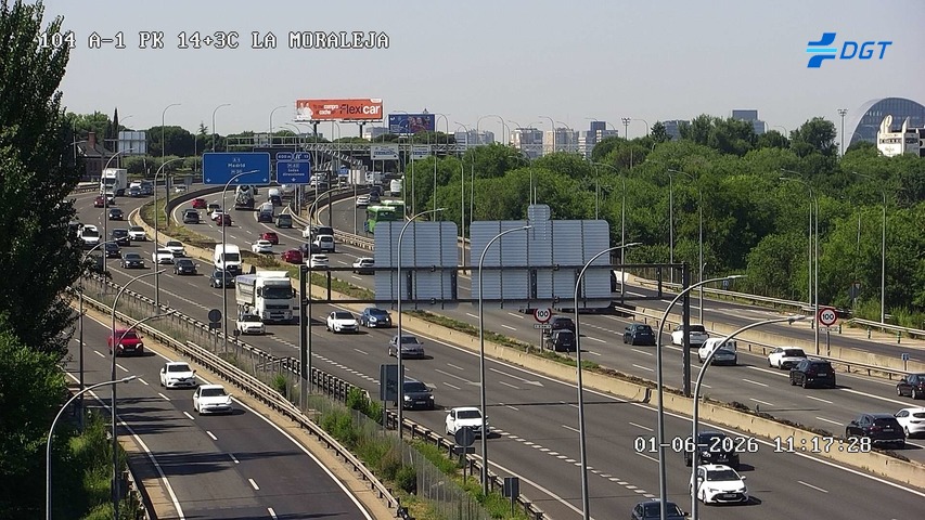Madrid — A-1 km 14
