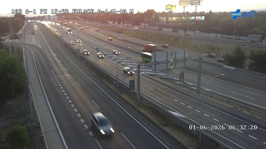Madrid — A-1 km 13