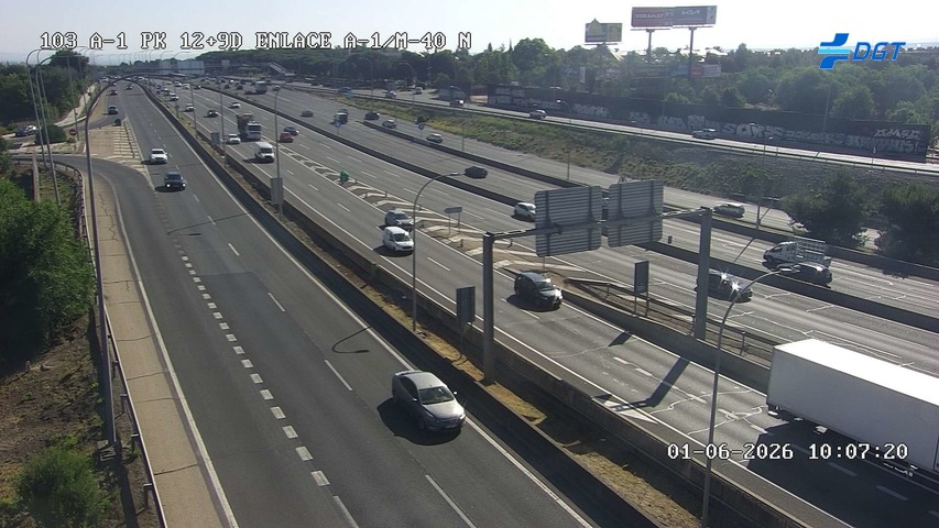 Madrid — A-1 km 13