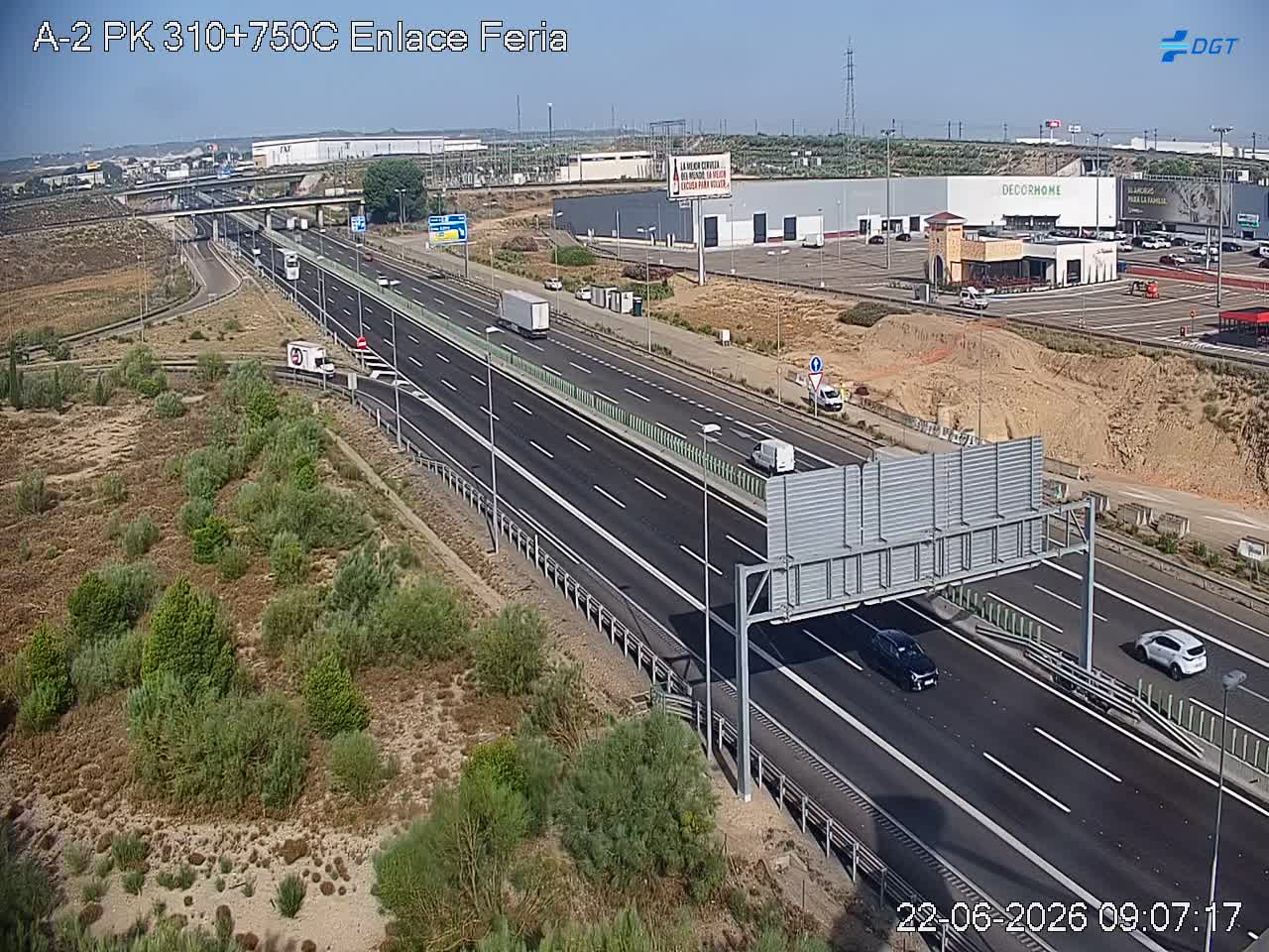 Cámara Zaragoza Km 310,7