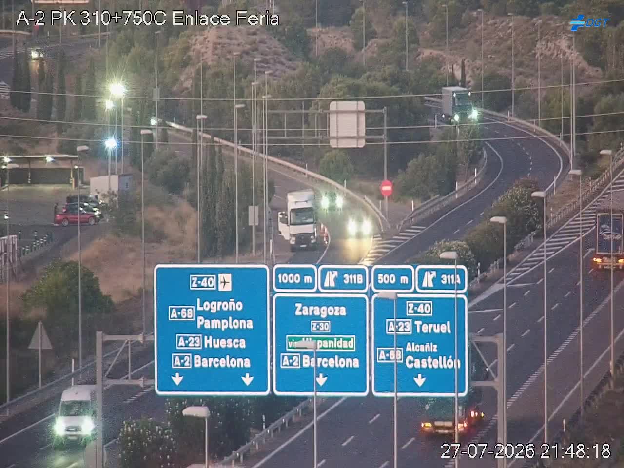 Cámara Zaragoza (Km 310.7)