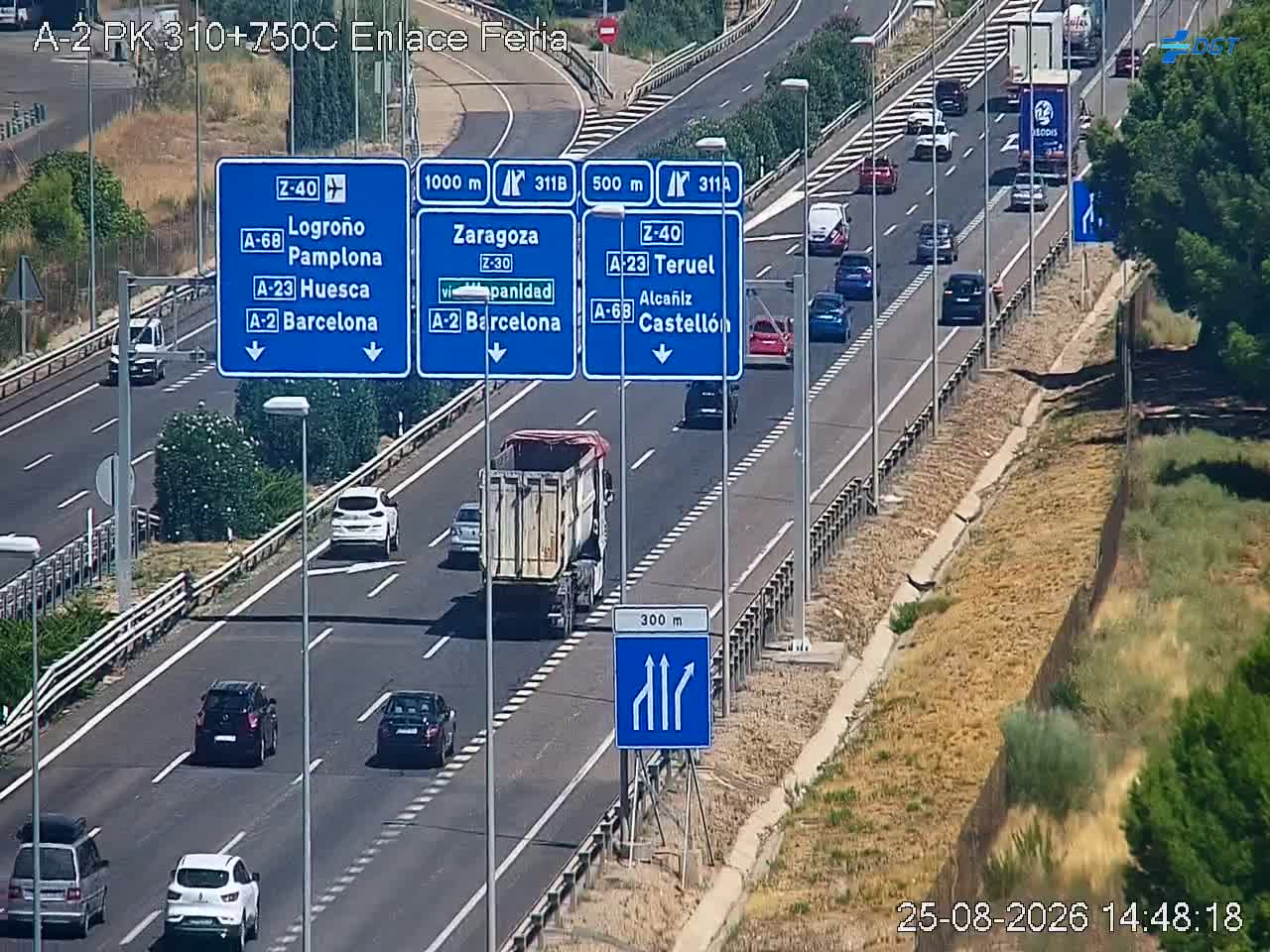 Cámara Zaragoza Km 310,7