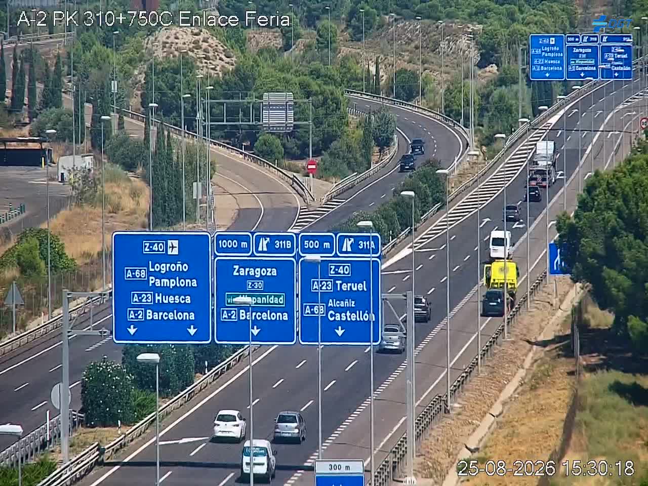 Cámara Zaragoza Km 310,7