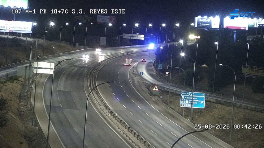 Cámara S.S. de los Reyes Norte (Km 18.7)