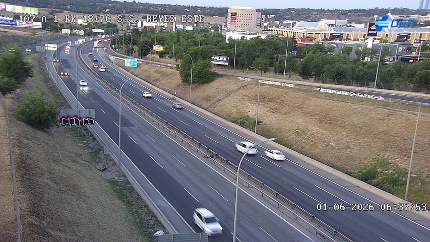 Madrid — A-1 km 19
