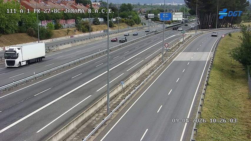Cámara DGT A-1 PK 27.8 — A-1 km 27.8 → BURGOS