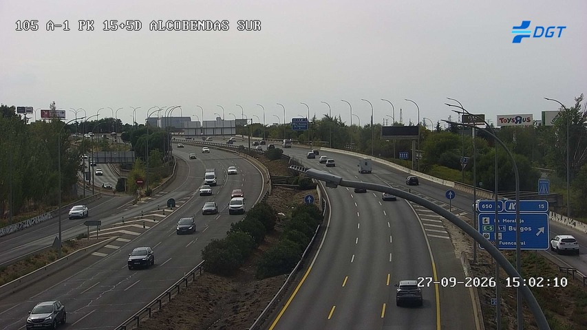 Cámara Alcobendas Norte (Km 15.5)