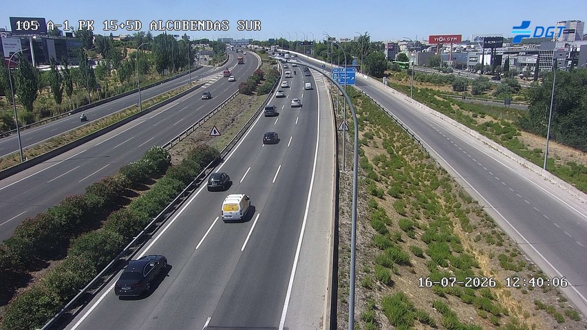 Madrid — A-1 km 16