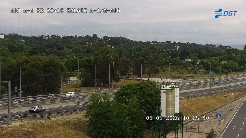 Cámara DGT A-1 PK 23.1 — A-1 km 23.1 → BURGOS