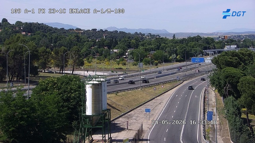 Madrid — A-1 km 23