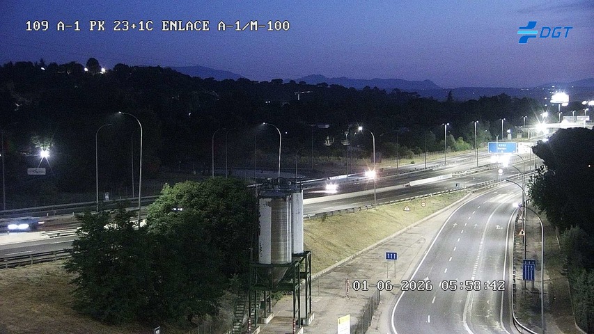 Madrid — A-1 km 23
