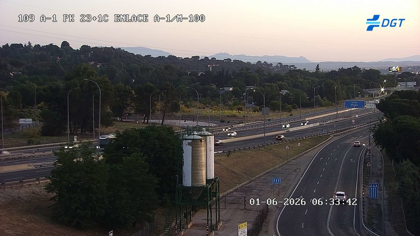 Madrid — A-1 km 23
