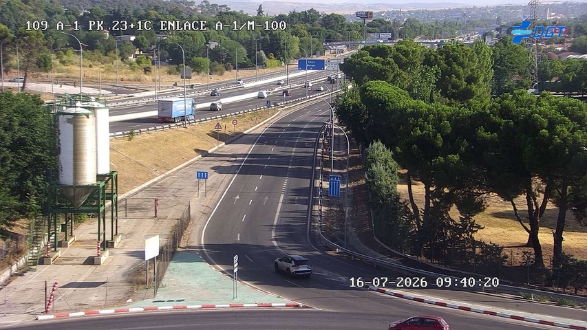 Madrid — A-1 km 23