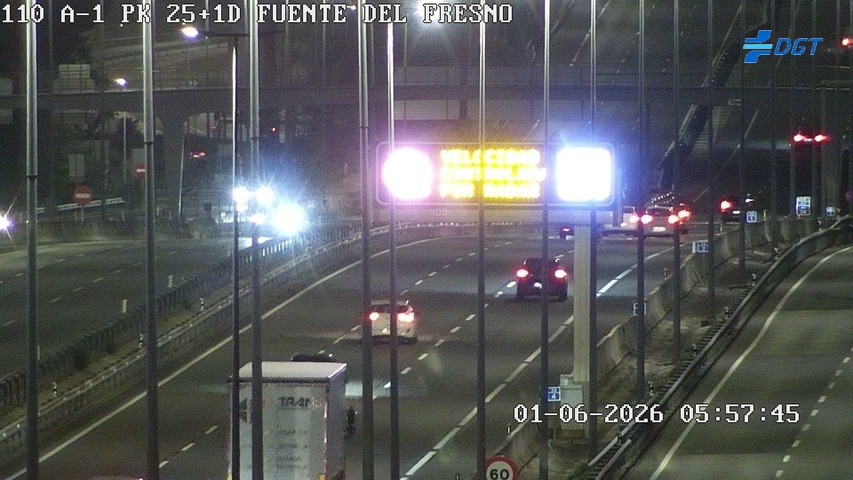 Madrid — A-1 km 25